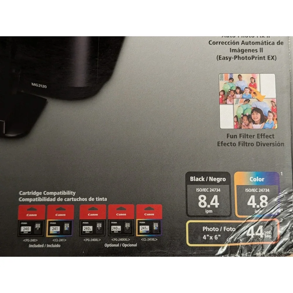 Canon PIXMA MG2120 All-In-One Inkjet Printer (No Inks) New Open Box
